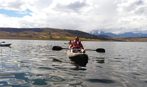 3 Kayaking at Piuray - Sacred Valley of the Incas - Atelier South America