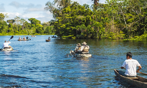 7 Amazon Canoeing with Aqua Cruises - Amazon River - Atelier South America