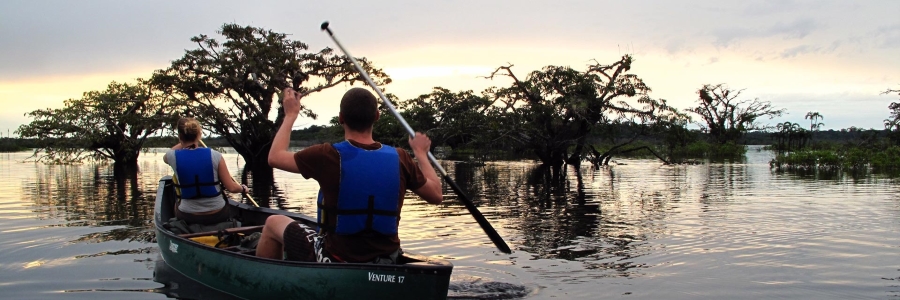 Canoeing, Amazon - Ecuador - Atelier South America